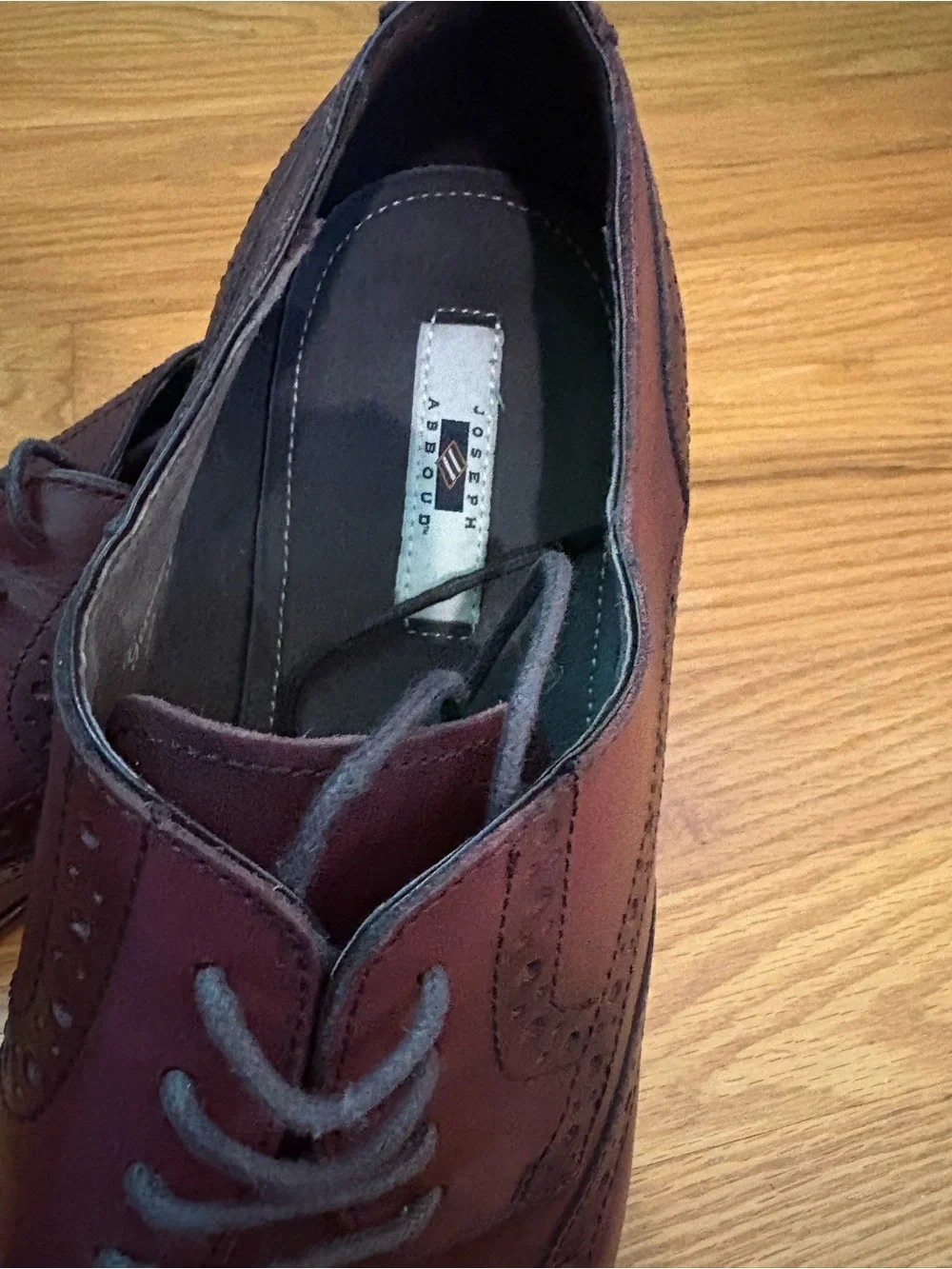 Joseph Abboud stylish wingtip